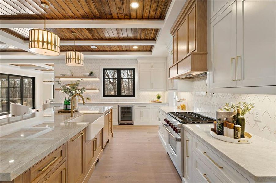 Furnished interior view inside a new home in , Canton (Image 50).