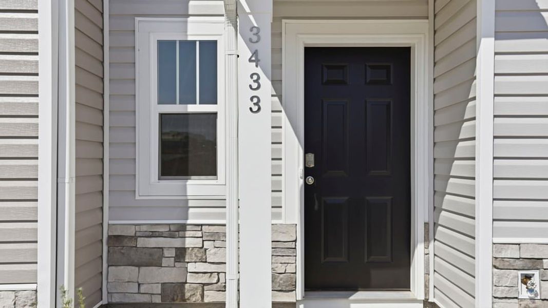 Exterior details and patio area of a home in Baxter Village, Boiling Springs (Image 4). Exterior details and patio area of a home in Baxter Village, Boiling Springs (Image 4).