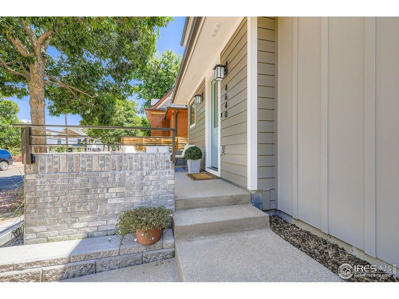 Exterior details and patio area of a home in , Denver (Image 28).