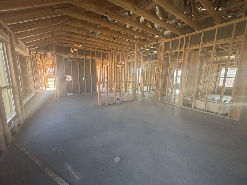 In-progress construction of a new home in Trail Creek, Cleburne, TX (Image 13).