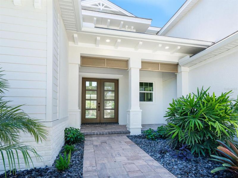 Exterior details and patio area of a home in , Sarasota (Image 23). Exterior details and patio area of a home in , Sarasota (Image 23).