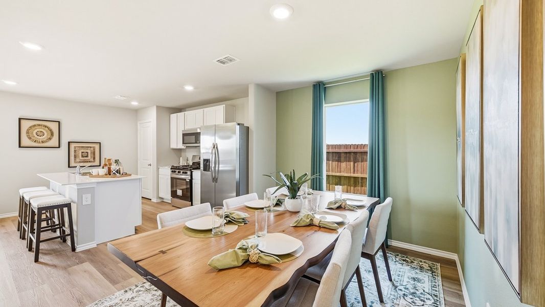 Furnished interior view inside a new home in Sunnycreek, Crowley (Image 13).