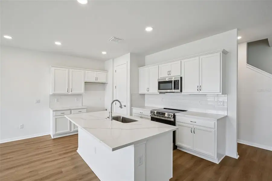 Furnished interior view inside a new home in , San Antonio (Image 10).