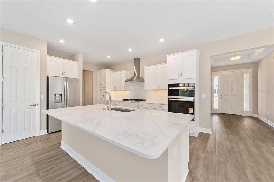 Furnished interior view inside a new home in , Ocala (Image 9).