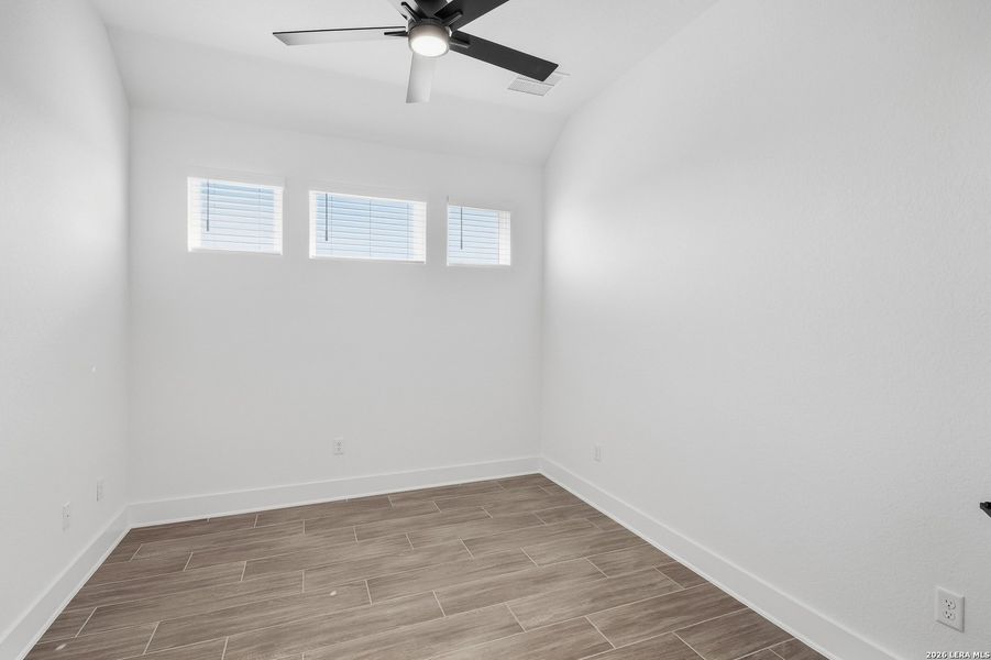 Spacious, unfurnished interior of a new home in The Reserve at Potranco Oaks, Castroville (Image 37). Spacious, unfurnished interior of a new home in The Reserve at Potranco Oaks, Castroville (Image 37).