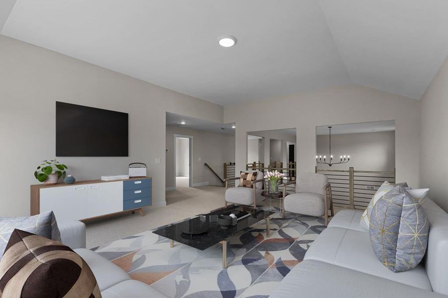 Furnished interior view inside a new home in Harmon Springs, Carrollton (Image 33).