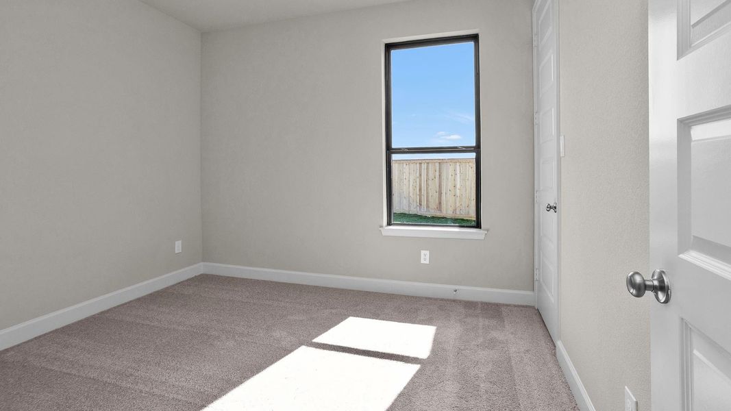 Spacious, unfurnished interior of a new home in Bridgeland 50', Cypress (Image 3).