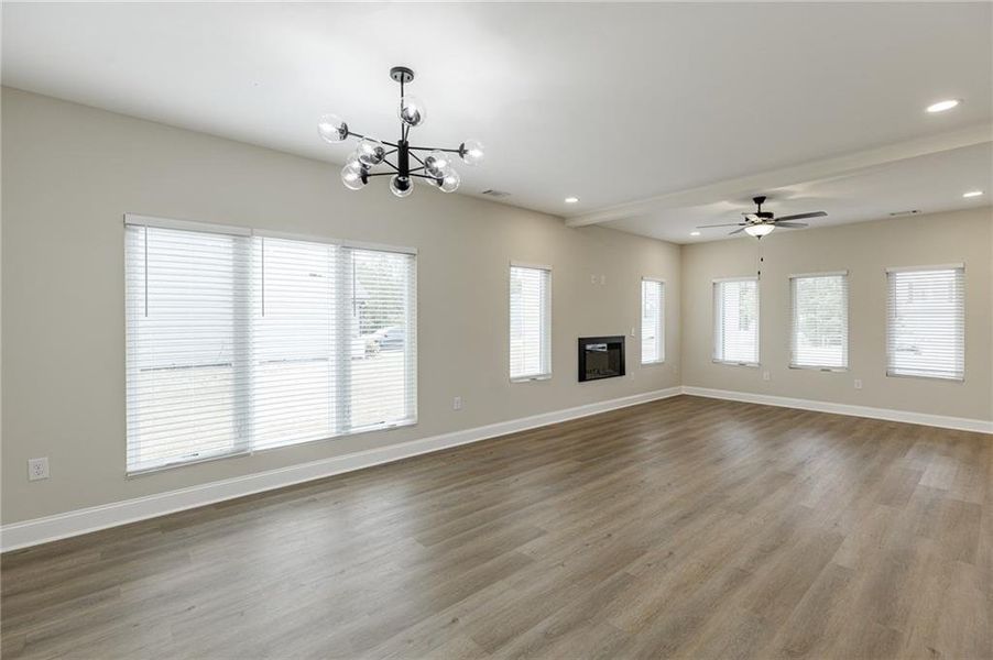 Spacious, unfurnished interior of a new home in , Toccoa (Image 42).