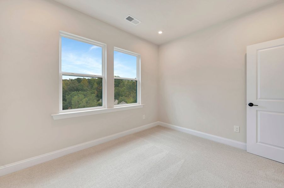 Spacious, unfurnished interior of a new home in Old Town Village, Waxhaw (Image 32).