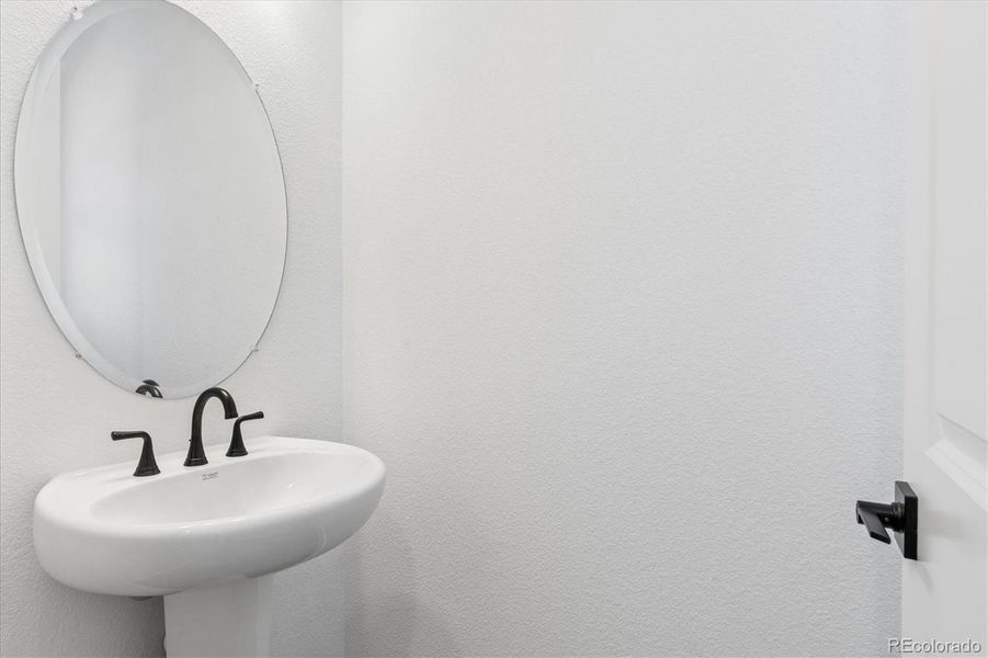 Close-up of interior finishes inside a home in The Summit at Meridian, Englewood (Image 11).