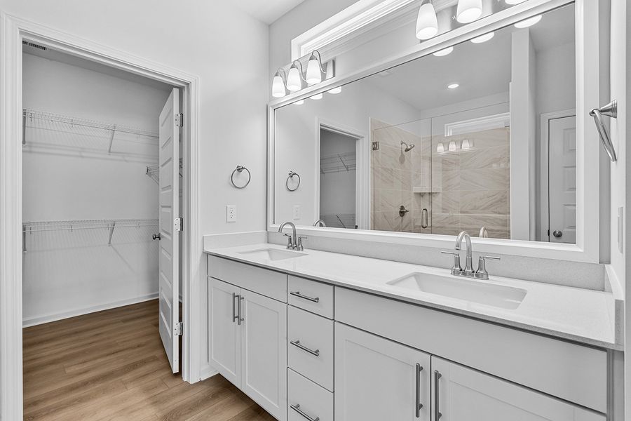 Furnished interior view inside a new home in Brayden, Advance (Image 10).