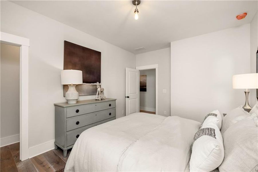 Furnished interior view inside a new home in Soleil Belmont Park, Canton (Image 14). Furnished interior view inside a new home in Soleil Belmont Park, Canton (Image 14).