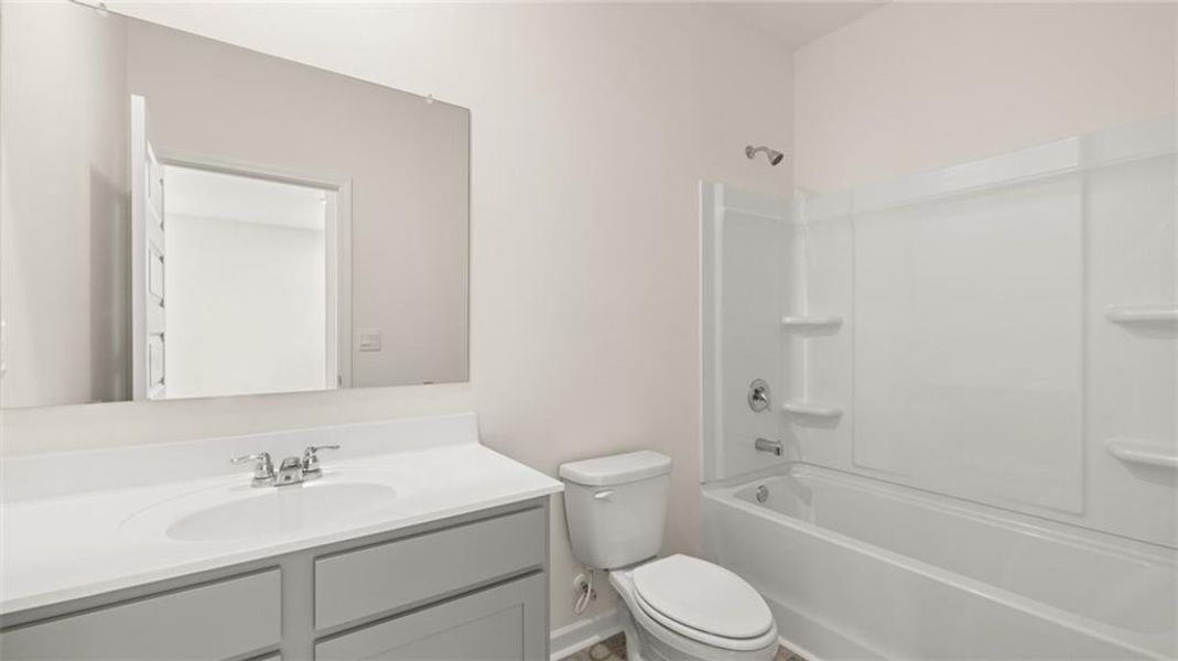 Furnished interior view inside a new home in Kingston Ranch at Lake Oconee, Buckhead (Image 10).