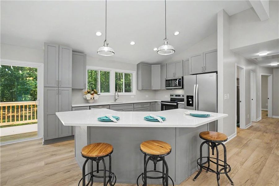 Furnished interior view inside a new home in , Fayetteville (Image 8).
