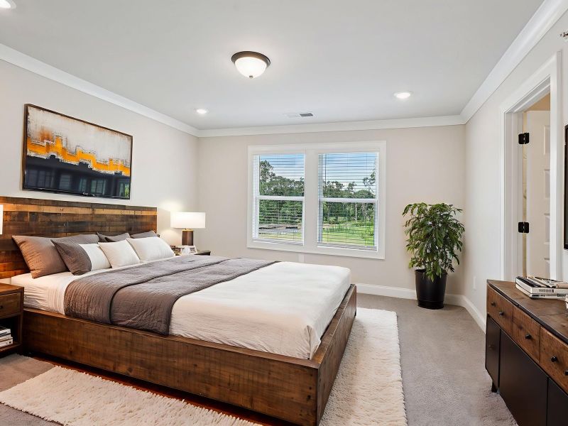 Furnished interior view inside a new home in Martin Springs - Highland Series, Lawrenceville (Image 8).