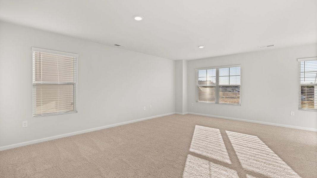 Representative unfurnished interior of a home built from the Elle by D.R. Horton in Highland Hills, Graniteville (Image 20).