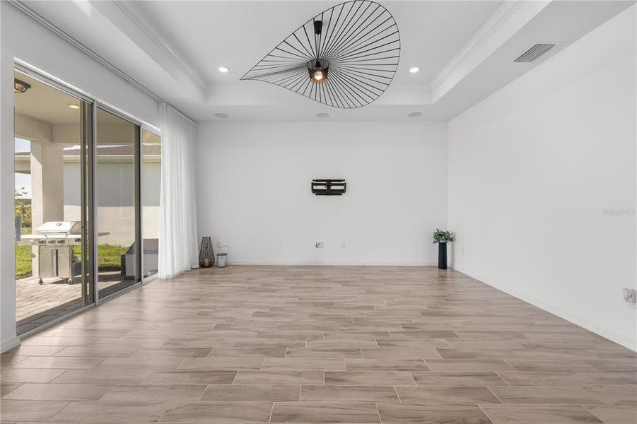 Spacious, unfurnished interior of a new home in EverBe, Orlando (Image 28).