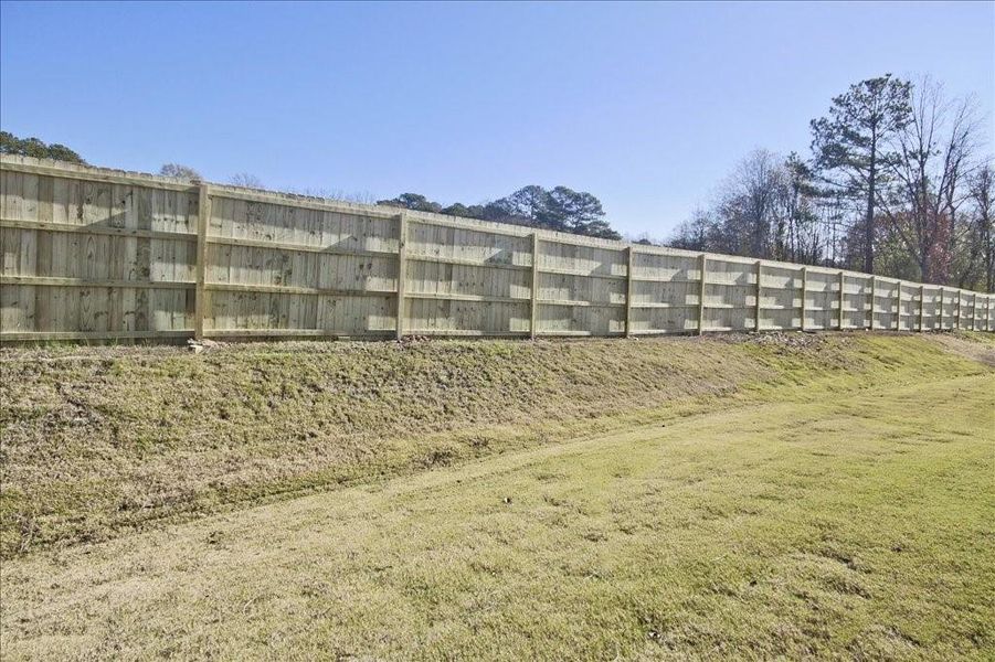 Exterior details and patio area of a home in Cooper's Walk, Loganville (Image 20). Exterior details and patio area of a home in Cooper's Walk, Loganville (Image 20).