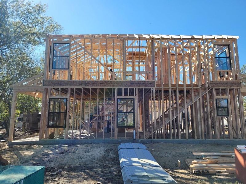 Back of the home Back of the home