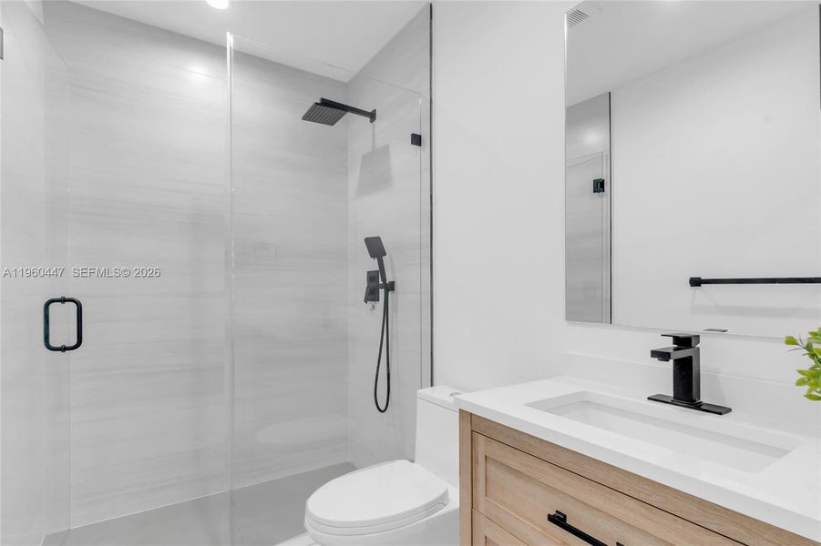 Furnished interior view inside a new home in , Miami (Image 7).