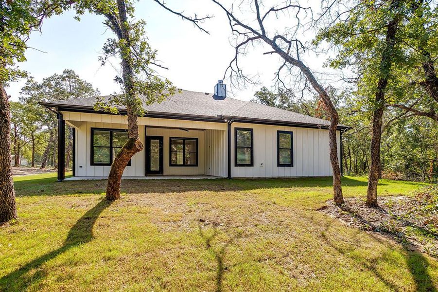 Front exterior of a new home in , Bridgeport, TX, highlighting curb appeal (Image 22).
