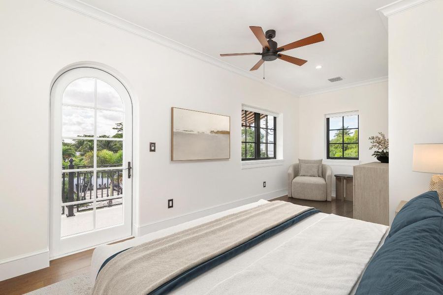 Bedroom 4 virtually staged Bedroom 4 virtually staged