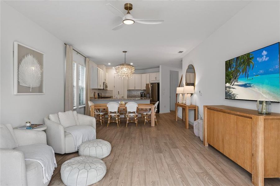Furnished interior view inside a new home in , Nokomis (Image 12).
