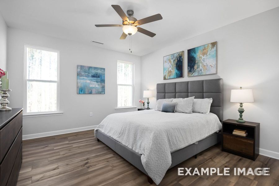 Representative furnished interior of a home built from the The Ash by Davidson Homes LLC in Retreat at North Main, Lillington (Image 10).