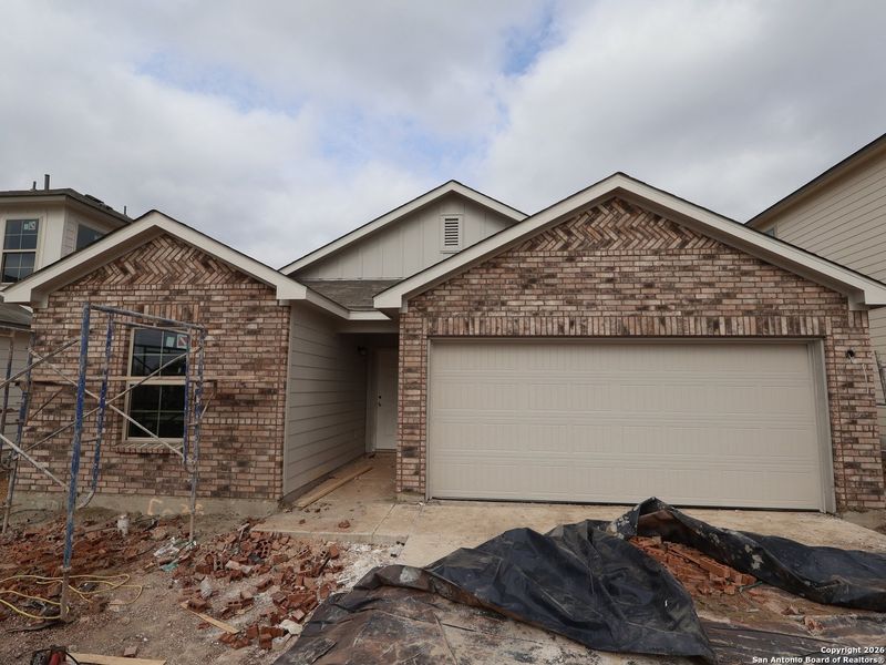 In-progress construction of a new home in Agave, San Antonio, TX (Image 27).