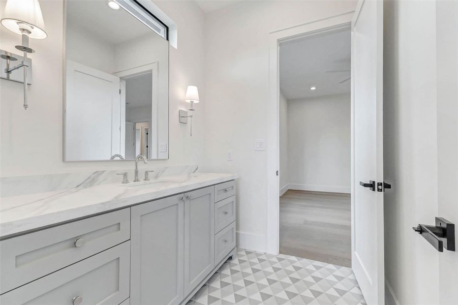 Furnished interior view inside a new home in , Houston (Image 34). Furnished interior view inside a new home in , Houston (Image 34).