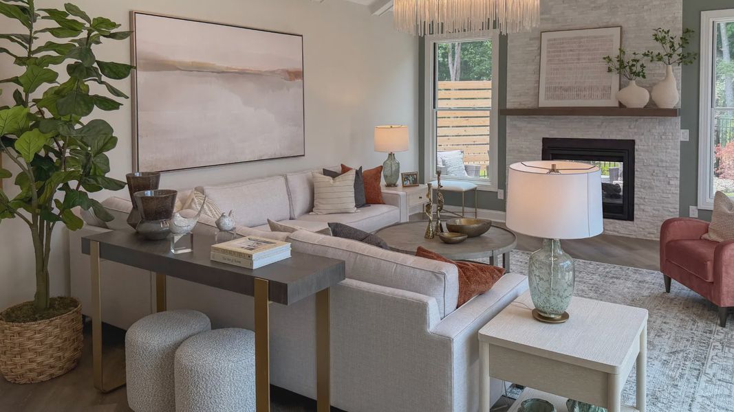 Representative furnished interior of a home built from the Provenance by Epcon Communities in The Courtyards at Quail Park, Mint Hill (Image 22). Representative furnished interior of a home built from the Provenance by Epcon Communities in The Courtyards at Quail Park, Mint Hill (Image 22).