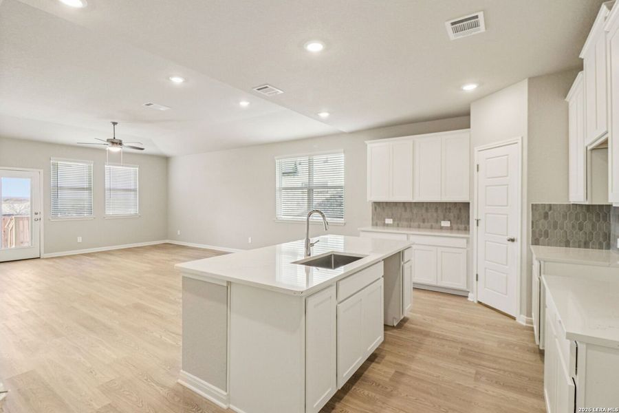 Furnished interior view inside a new home in Sagebrooke - Premier Series, San Antonio (Image 15).