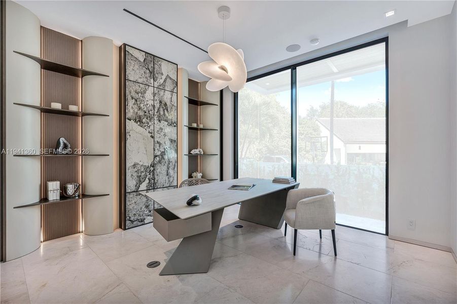 Furnished interior view inside a new home in , Fort Lauderdale (Image 9).