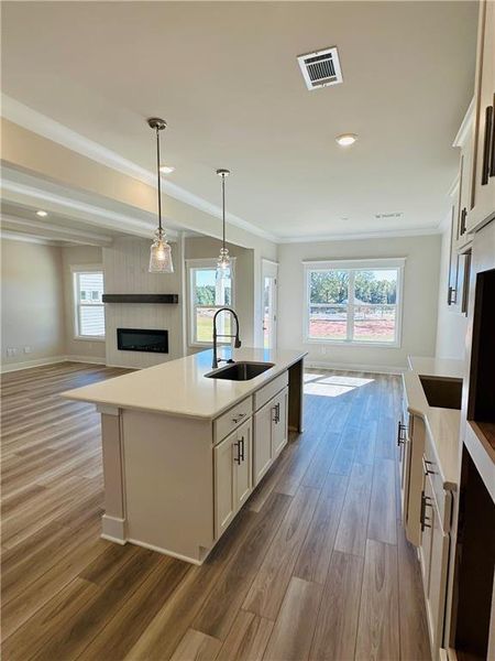 Furnished interior view inside a new home in Summerlin, Winder (Image 9).