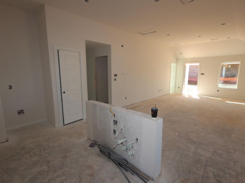 In-progress construction of a new home in Moran Ranch, Willis, TX (Image 6).