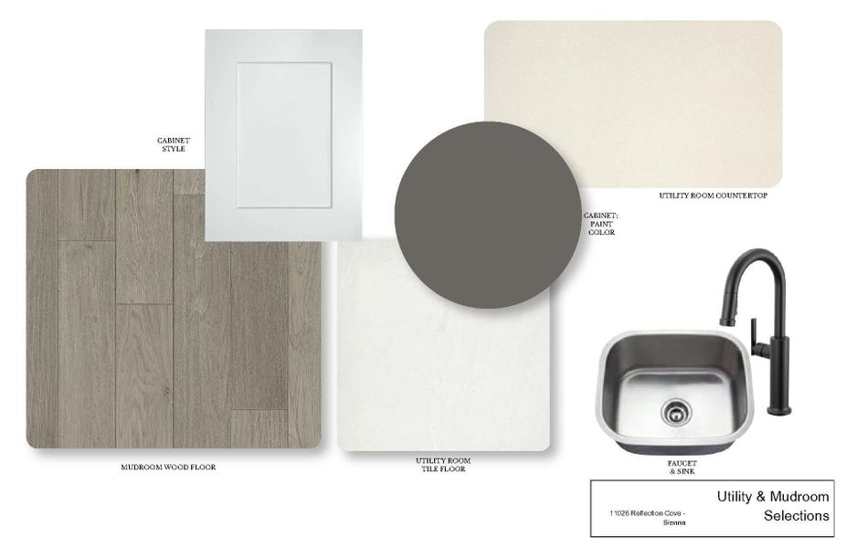 Sample of building materials used in homes in Sienna, Missouri City (Image 8).