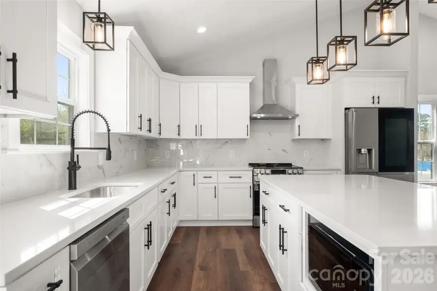 Furnished interior view inside a new home in , Concord (Image 9).
