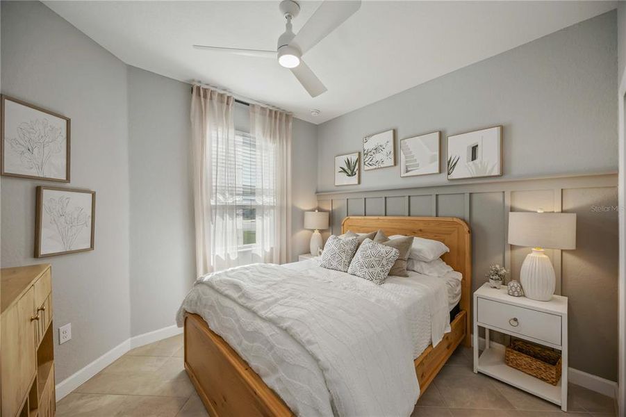 Furnished interior view inside a new home in Palm Lake at Coco Bay, Englewood (Image 5). Furnished interior view inside a new home in Palm Lake at Coco Bay, Englewood (Image 5).