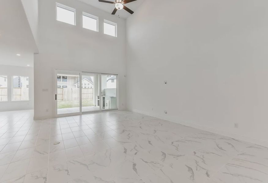 Plan 6040 great room w/ SS doors - 4 of 24
