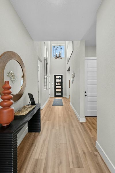 Representative furnished interior of a home built from the Oltorf by Scott Felder Homes in University Heights, Round Rock (Image 3). Representative furnished interior of a home built from the Oltorf by Scott Felder Homes in University Heights, Round Rock (Image 3).