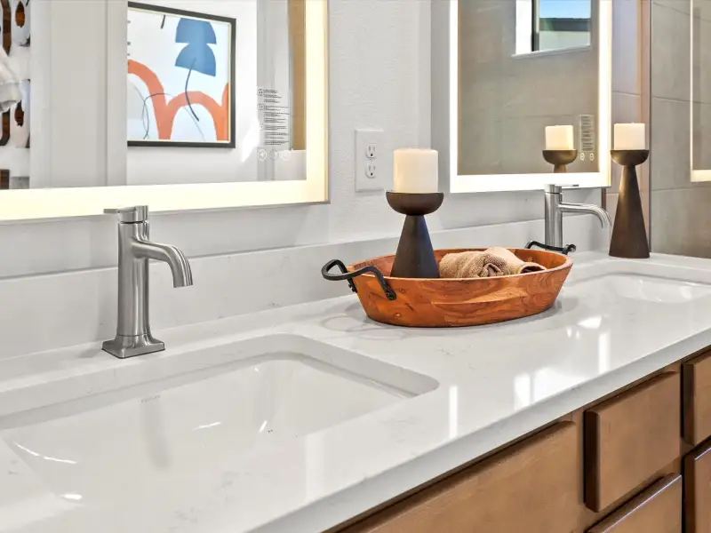 Representative furnished interior of a home built from the Greyson by Lokal Homes in The Commons at Victory Ridge, Colorado Springs (Image 5).