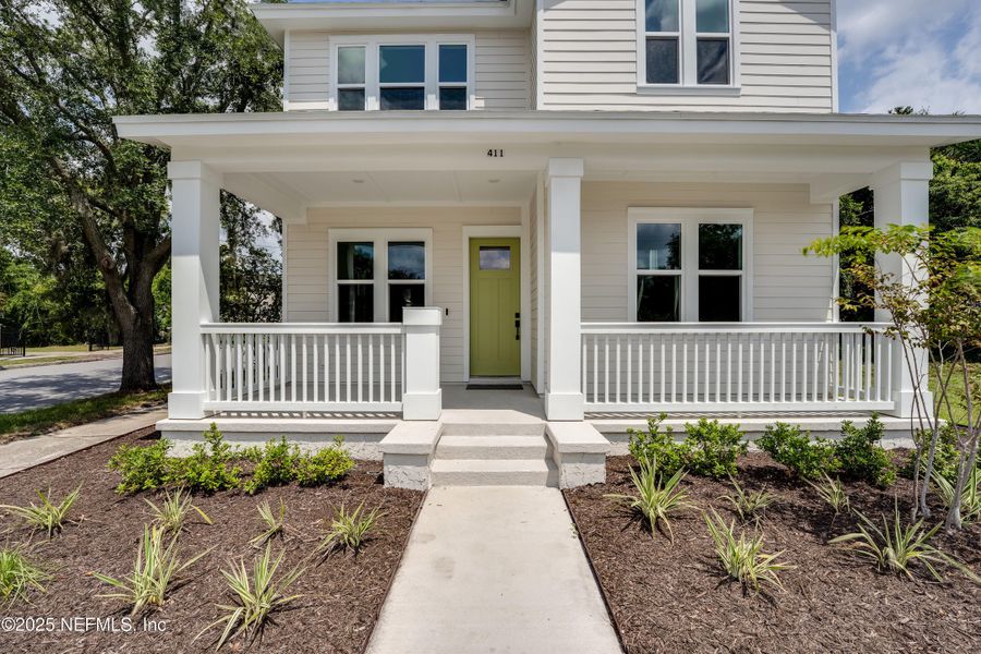 Front exterior of a new home in , Jacksonville, FL, highlighting curb appeal (Image 2). Front exterior of a new home in , Jacksonville, FL, highlighting curb appeal (Image 2).