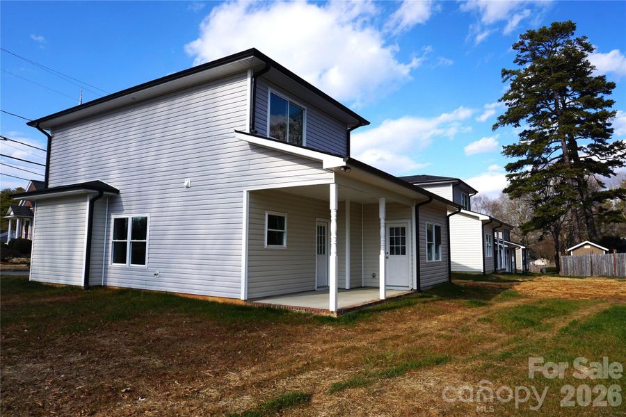Exterior details and patio area of a home in , Kannapolis (Image 32).