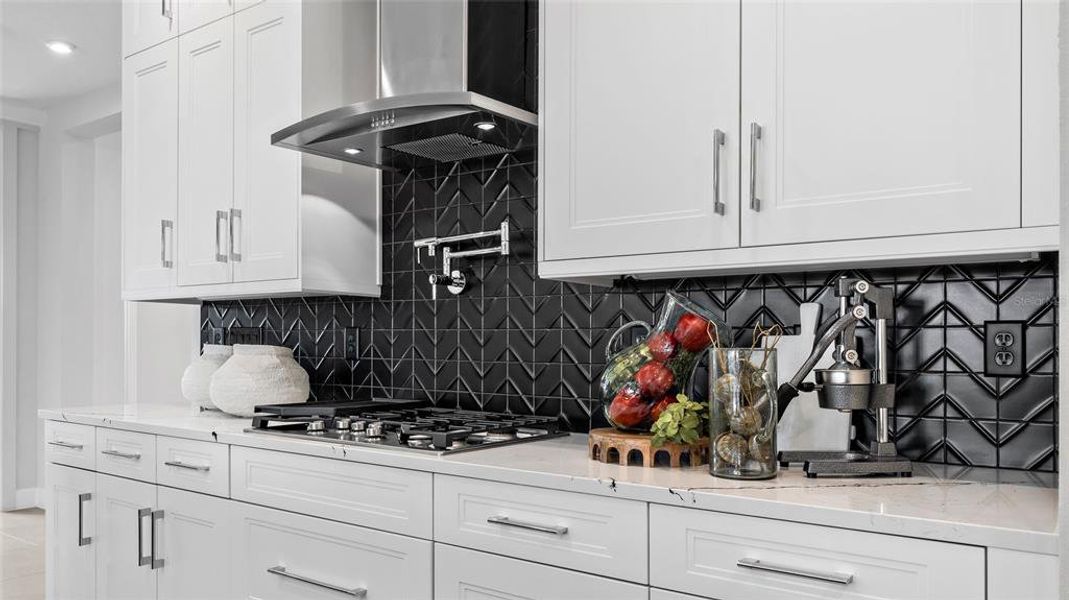 Close-up of interior finishes inside a home in Cresswind at Lake Harris, Tavares (Image 18).