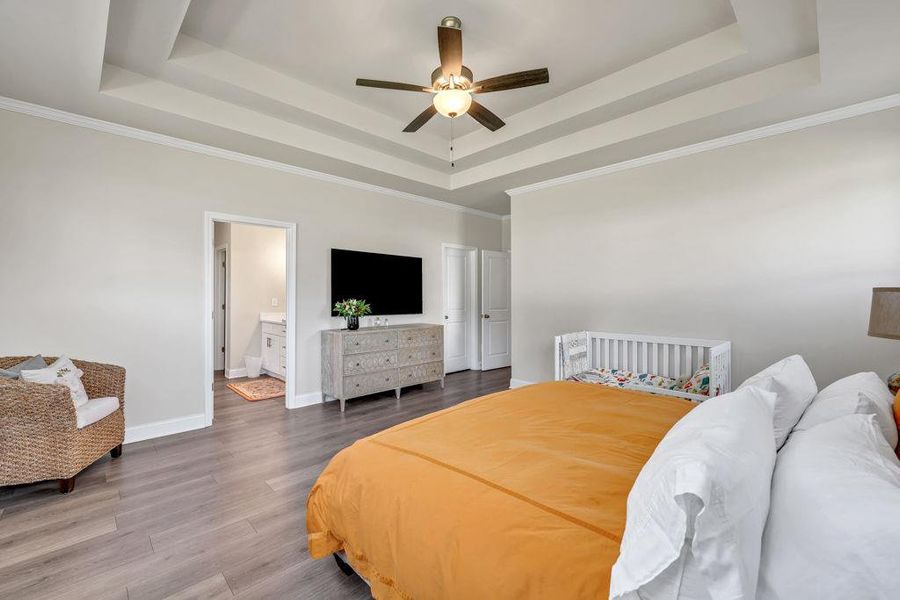 Furnished interior view inside a new home in , Winder (Image 30).