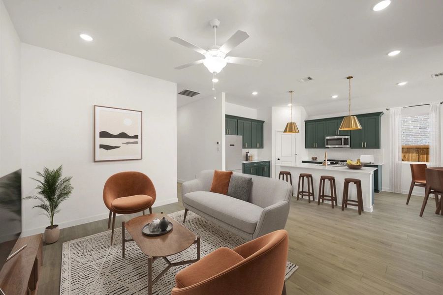 Open Kitchen-Living Room Representative Photo Open Kitchen-Living Room Representative Photo