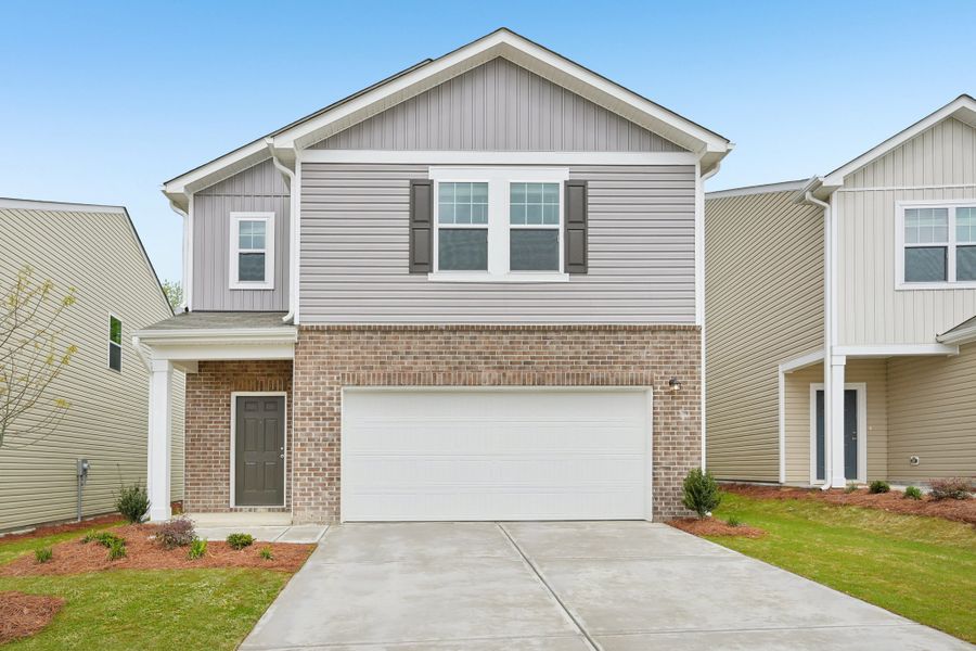 Representative exterior photo of a completed home built from the Apollo by Starlight Homes in The Point, Rolesville, NC (Image 27).