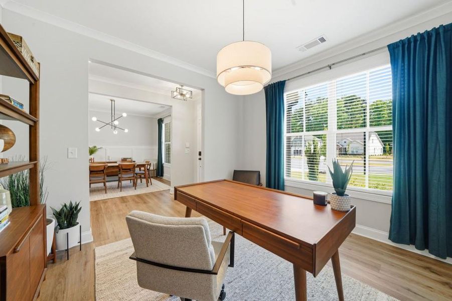 Furnished interior view inside a new home in , Tucker (Image 35).