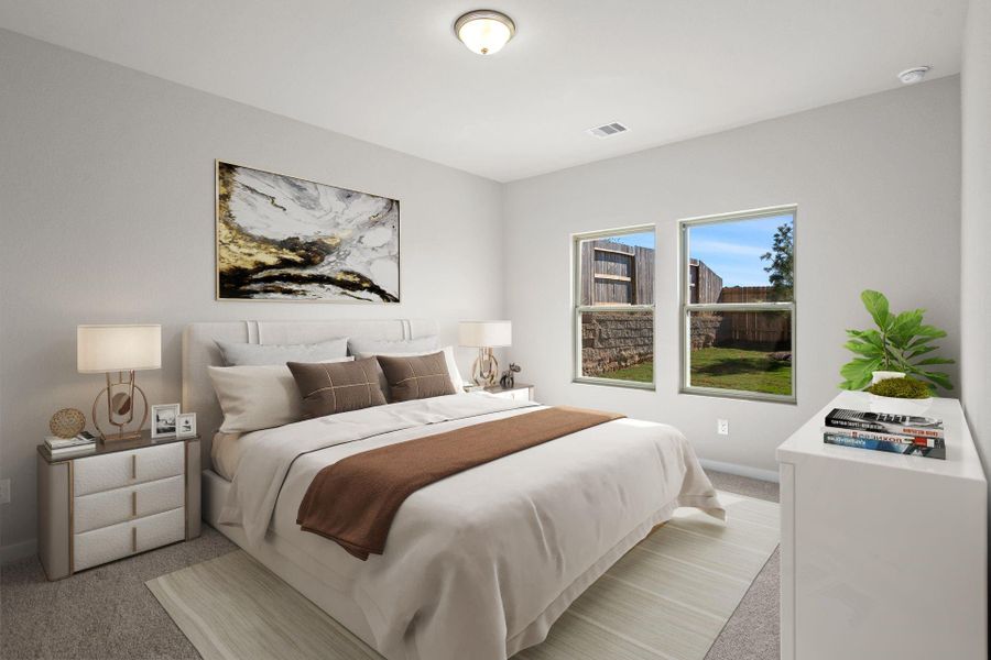 Furnished interior view inside a new home in Westridge Cove, Panorama Village (Image 11).