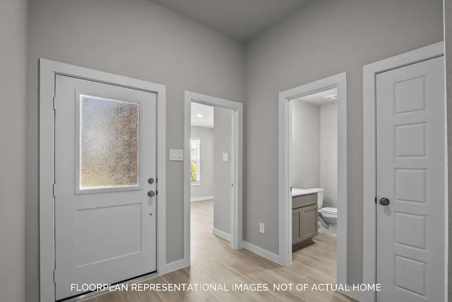 Furnished interior view inside a new home in Magnolia Ridge, Magnolia (Image 11). Furnished interior view inside a new home in Magnolia Ridge, Magnolia (Image 11).